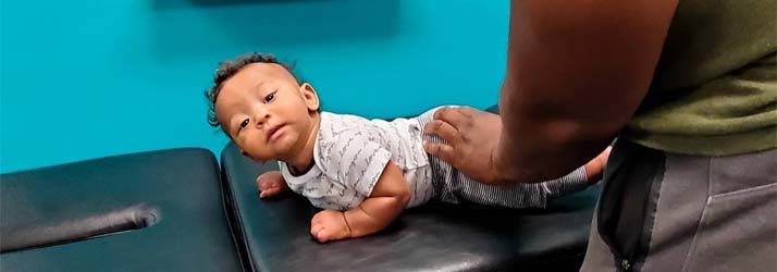 Chiropractor Orange Park FL Robert Morris With Baby
